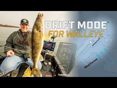 Advanced Drifting for Walleye [Minn Kota Drift Mode] 