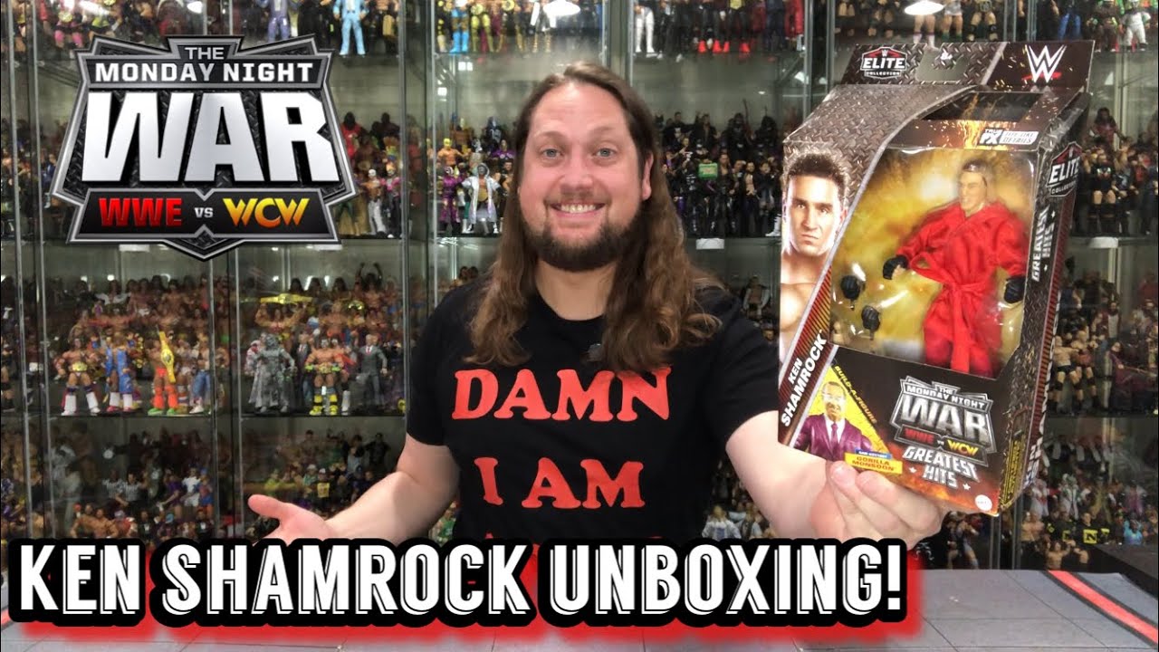 Ken Shamrock WWE Monday Night Wars Unboxing & Review! - YouTube