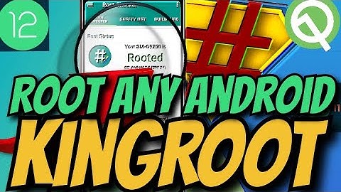 KINGROOT Working 100% Android 11 | How To ROOT Any Android Device WITHOUT PC | NO TWRP 2022