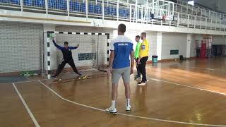 Individual work with handball goalkeepers - N. Marinovic