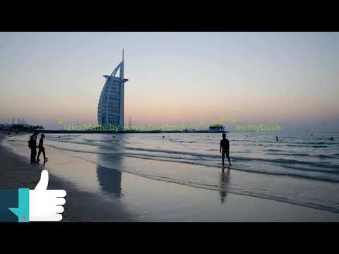 Burj Al Arab Jumeirah Beach Sunset Timelapse 2020 #BurjAlArab #Dubai #UnitedArabEmirates #visitdubai