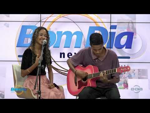Música com Milena Kethely no programa Bom Dia News 24 01 2025