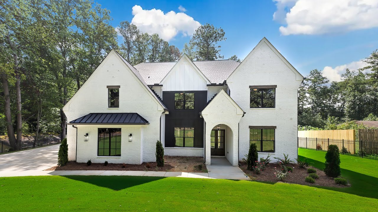 Modern European Farmhouse for Sale in BUFORD, GA!