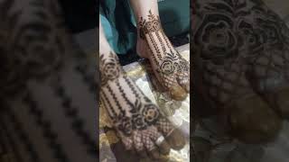 🩷Elegant floral feet mehndi design 🌷#mehndi #floralmehndi #music