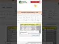 Highlighted Equal to 100 in Excel 2021 #excel2021 #excel #spreadsheetmagic