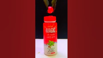 1000°C RHCB Vs Magic  toothpaste #satisfying #rhcb #asmr #science #closeup #experiment #ball