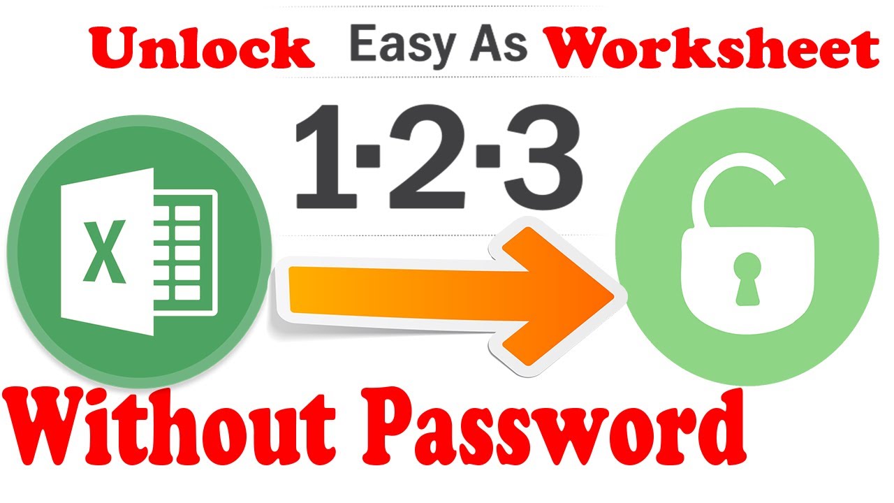 excel lost password to unprotect workbook