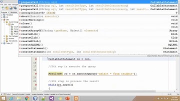 JDBC CallableStatement in Java program to MySql Database || JDBC Tutorial || Part :- 3