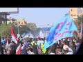 بحران سیاسی در سودان صدها هزار نفر در سومین سالگرد انقلاب تظاهرات کردند 