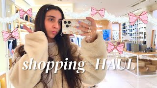 Winter Vlog Christmas Shopping Haul