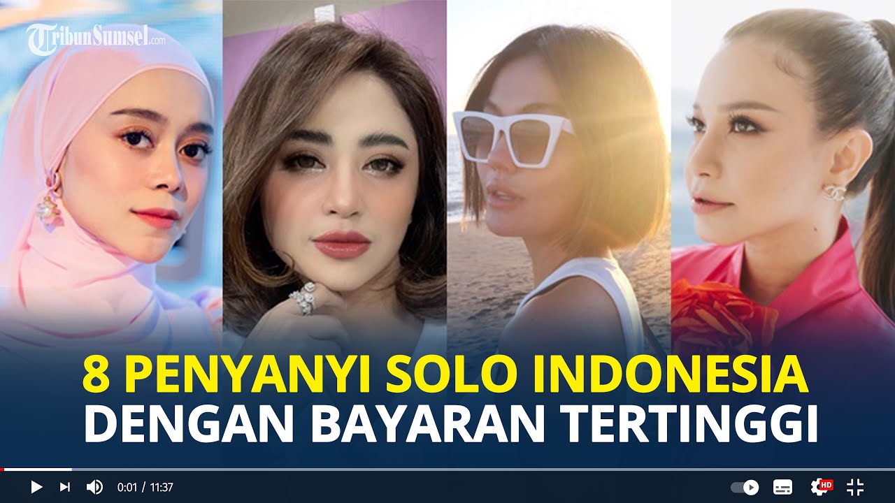 Segini Tarif  Termahal Sekali Tampil I Deretan Penyanyi Solo Indonesia dengan Bayaran Tertinggi
