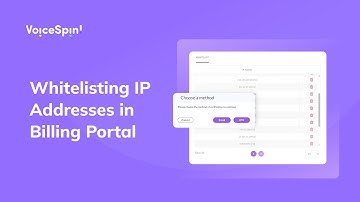 How to Create Users and Whitelist IP Addresses in VoiceSpin’s Billing Portal