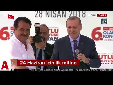 cumhurbaşkanı listesi Cumhurbaşkanı Erdoğan´ın İzmir mitingine sürpriz ziyaret