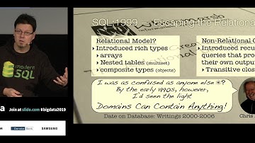 More Than a Query Language: SQL in the 21st Century by Markus Winand