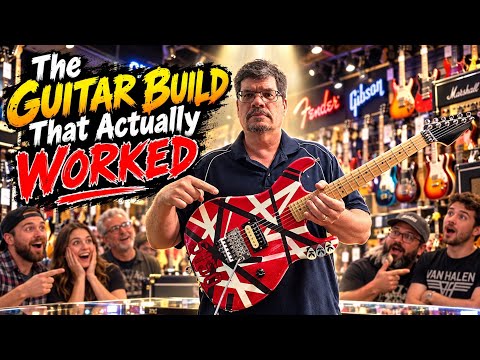 The Guitar Build That Actually Worked | #guitar #80s #music #guitarist