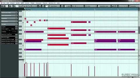 MIDI Editing in Steinberg Cubase 6
