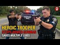 🚓 HEROIC Trooper STOPS Armed Gunman | SAVES Multiple Lives! - Louisiana