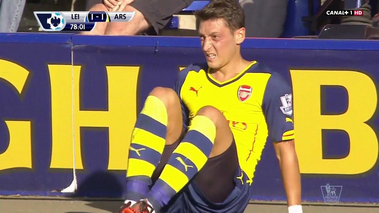 Mesut Özil vs Leicester (Away) 14-15 HD 720p By iMesut11Ozil