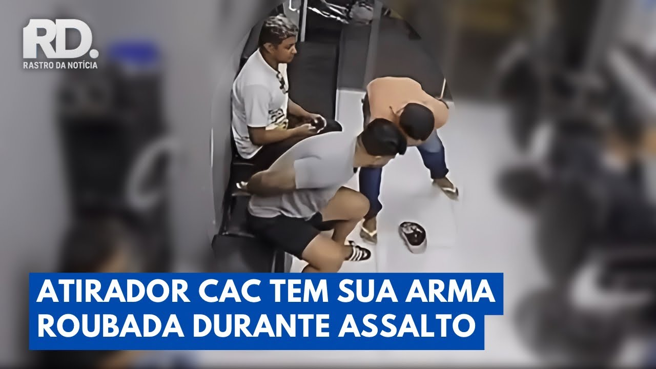 Atirador Tem Arma Roubada Durante Assalto em Barbearia Lotada | Veja o Que Ele Fez Depois!