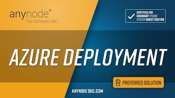 anynode SBC Azure Marketplace Deployment