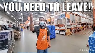 Goocheese Gets Kicked Out Of Home Depot And Rages In The Parking Lot