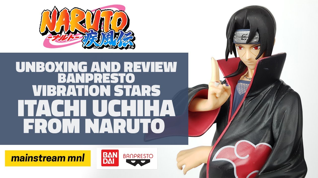 Banpresto Sasuke Uchiha Sharingan Vibration Stars - Naruto Shippuden