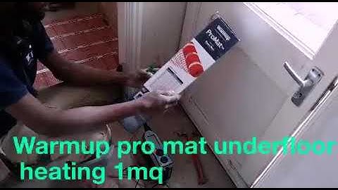 How to test underfloor heating resistance check.