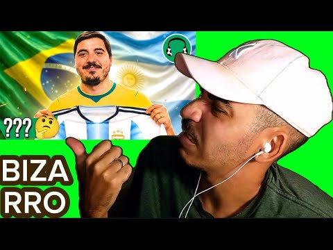 REACT FUTPARODIAS - MÚSICA PRA BRASILEIRO QUE TORCE PRA ARGENTINA 
