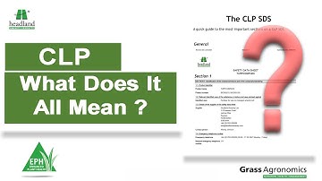 CLP Safety Data Sheets - Helping You Decipher the Information