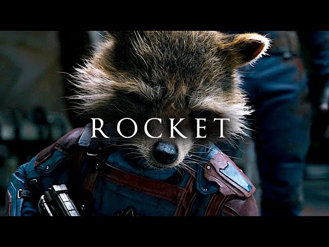 Rocket Raccoon Guardians Of The Galaxy Movie Poster Rocket