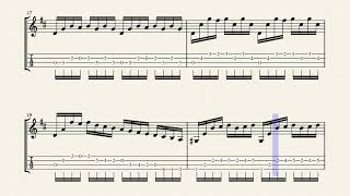 Mandolin tab - Bach Cello Suite N°1 prelude