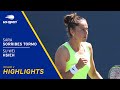 Sara sorribes tormo vs suwei hsieh highlights  2021 us open round 2