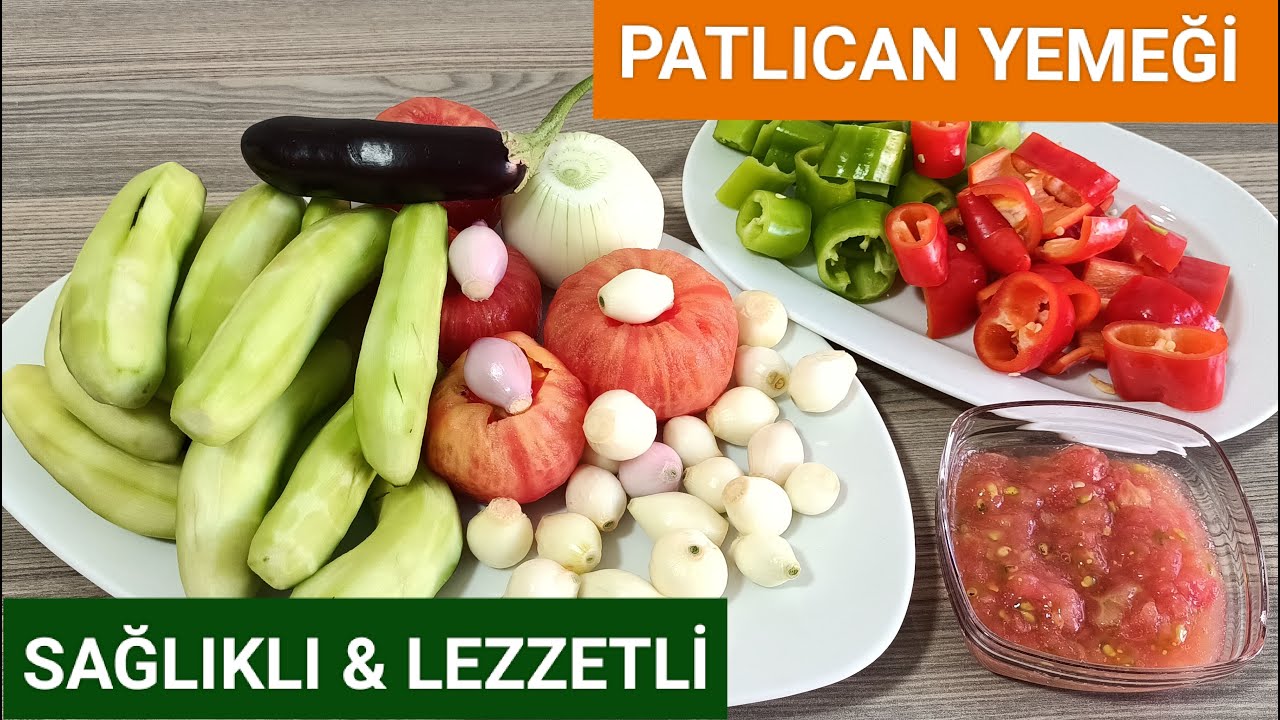PATLICAN YEMEĞİ | BİLDİĞİNİZ TARİFLERDEN ÇOK FARKLI  | KIZARTMA YOK ❌ LEZZETLİ VE KOLAY YEMEK