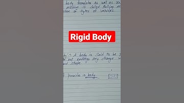 Rigid Body