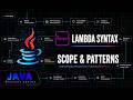 Lambdas : Syntax, Scope &amp; Patterns | Effectively Final | Java Mastery Series