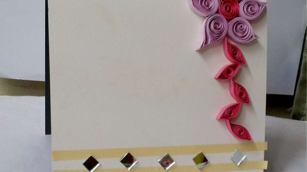 Crea Un Biglietto D Auguri Floreale In Quilling Fai Da Te Creazioni Guidecentral Youtube