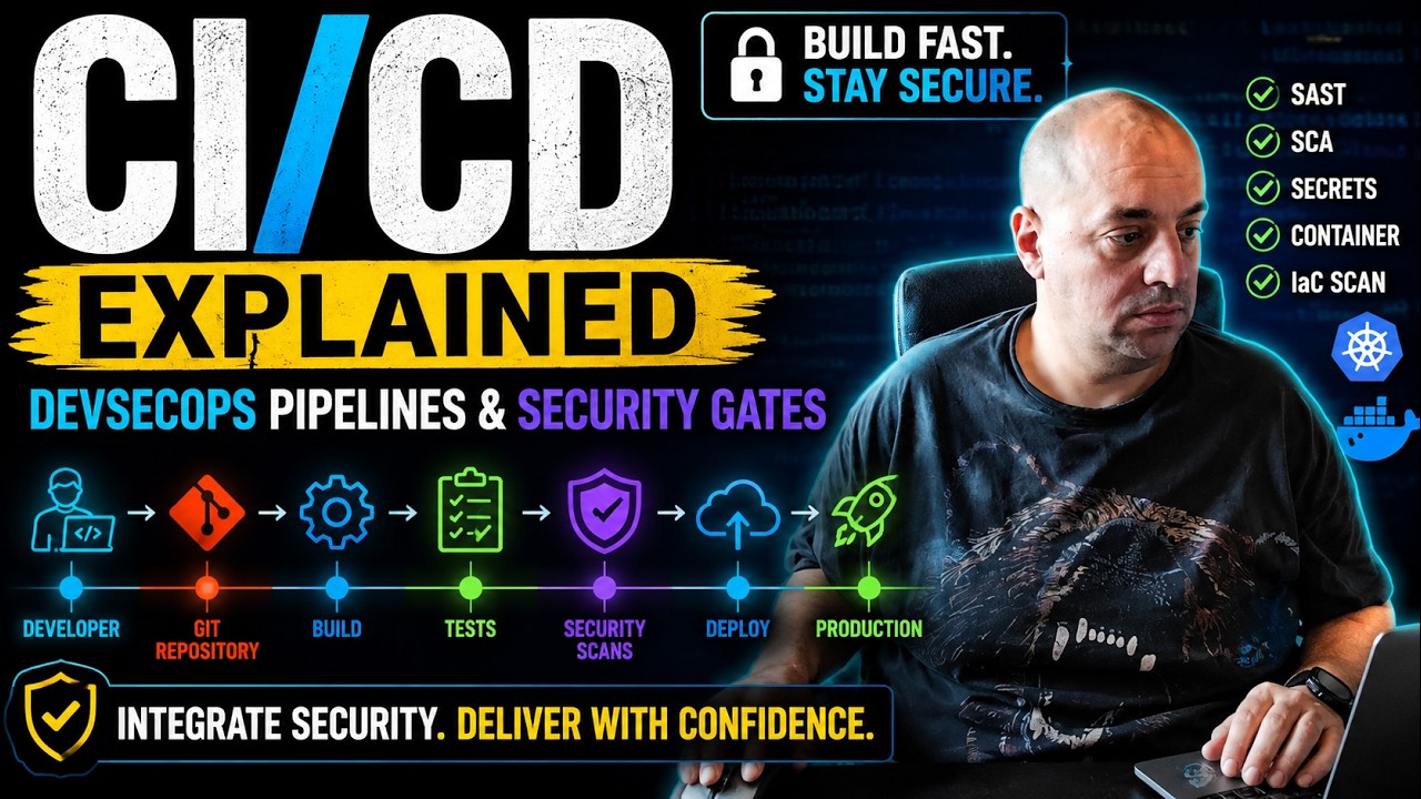 CI/CD Explained for Beginners | DevSecOps Pipelines, Security Gates ...