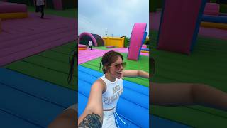 The Worlds Largest Bounce House #bouncehouse #worldslargest #viral