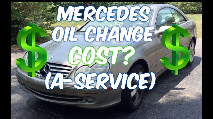 How much is an oil change for a mercedes s550