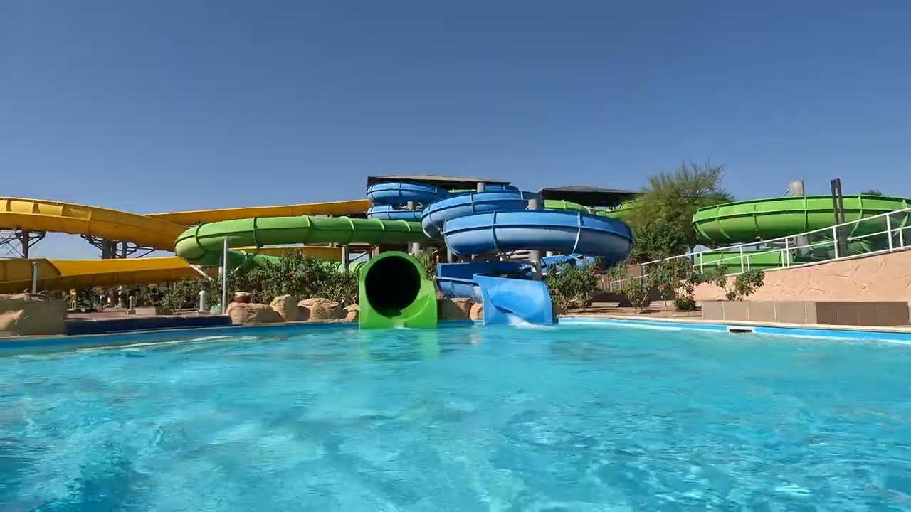 Black Hole Water Slide @ Jungle Aqua Park 