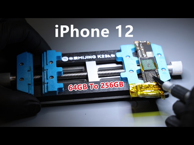 iPhone 12 Storage Expansion | 64GB To 256GB - YouTube