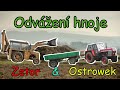 Odvážení hnoje s Ostrowek k162 & Zetor 8011