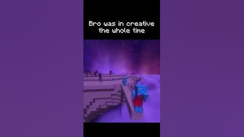 Thumbnail of bro lied 😭 #memes #minecraft #shorts