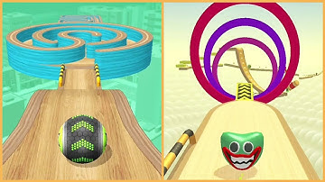 Going Balls SpeedRun Challenge vs Portal Run Action Balls Gameplay Level 9