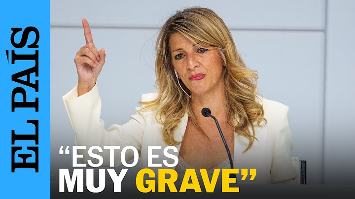 Yolanda Díaz: "Estamos muy enfadados, ver a Cerdán entrando en la cárcel es una vergüenza" | EL PAÍS