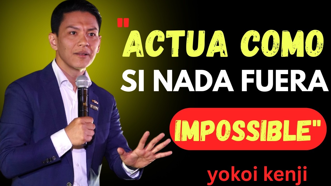 CÓMO CAMBIAR TU FORMA DE PENSAR para LOGRAR el ÉXITO | Yokoi Kenji