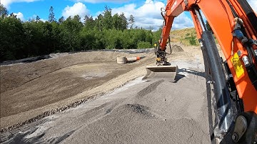 Total renovation of a sedimentation pond part 3:5