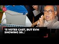 Digvijaya Singh alleges foul play in Bhopal, says  &#39;11 votes cast, but EVM showing 50…&#39;