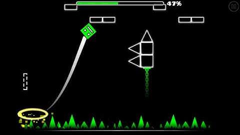 Geometry Dash walkthrough levels 1-21 [All coins]