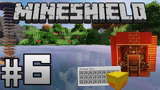 MineShield #6 - Первая Ферма ЕДЫ + Ферма Мобов + Красивая Река - Выживание в Майнкрафт без модов